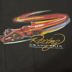 Kith Grand Prix vintage tee-black